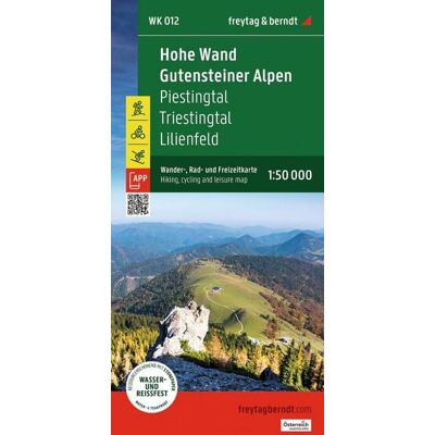 KOMPASS freytag und berndt Freytag & berndt Wanderkarte WK 012 Hohe Wand - Gutensteiner KOMPASS freytag und berndt Freytag & berndt Wanderkarte WK 012 Hohe Wand - Gutensteiner