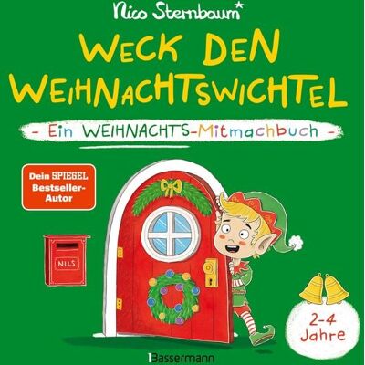 Bassermann Weck den Weihnachtswichtel. Ein Weihnachts-Mitmachbuch.Zum Schütteln, Schaukeln, Pusten, Klopfen und sehen, was dann passiert. Von 2 bis 4 Jahren Bassermann Weck den Weihnachtswichtel. Ein Weihnachts-Mitmachbuch.Zum Schütteln, Schaukeln, Pusten, Klopfen und sehen, was dann passiert. Von 2 bis 4 Jahren