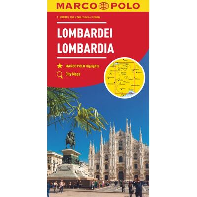 MairDuMont MARCO POLO Regionalkarte Italien 02 Lombardei, Oberitalienische Seen 1:200.000 MairDuMont MARCO POLO Regionalkarte Italien 02 Lombardei, Oberitalienische Seen 1:200.000