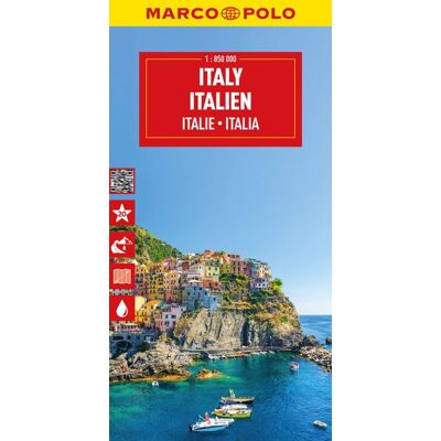 MairDuMont MARCO POLO Reisekarte Italien 1:850.000 MairDuMont MARCO POLO Reisekarte Italien 1:850.000