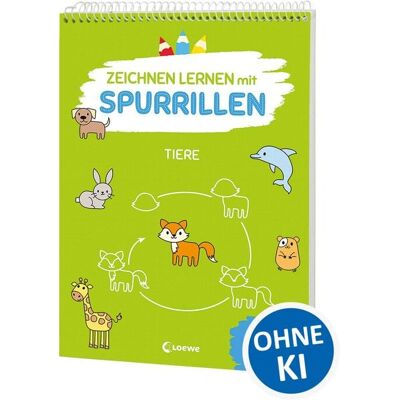 Loewe Zeichnen lernen mit Spurrillen - Tiere Loewe Zeichnen lernen mit Spurrillen - Tiere