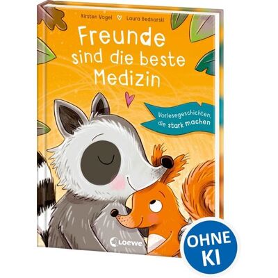 Loewe Freunde sind die beste Medizin Loewe Freunde sind die beste Medizin
