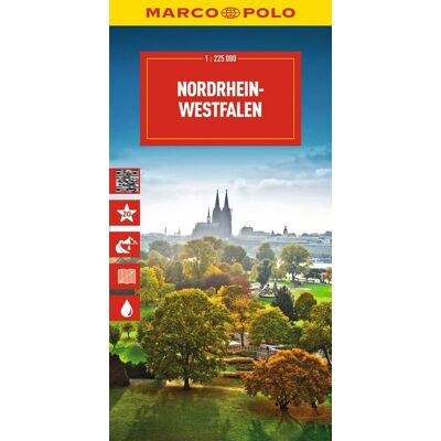 MairDuMont MARCO POLO Reisekarte Deutschland 05 Nordrhein-Westfalen 1:225.000 MairDuMont MARCO POLO Reisekarte Deutschland 05 Nordrhein-Westfalen 1:225.000