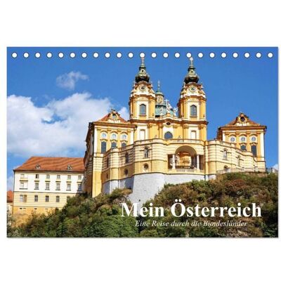 Mein Österreich. Eine Reise durch die Bundesländer (Tischkalender 2026 DIN A5 quer), CALVENDO Monatskalender Mein Österreich. Eine Reise durch die Bundesländer (Tischkalender 2026 DIN A5 quer), CALVENDO Monatskalender