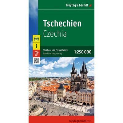 Kompass-Karten freytag & berndt Straßenkarte Tschechien 1:250.000 Kompass-Karten freytag & berndt Straßenkarte Tschechien 1:250.000