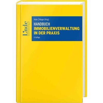 Linde Handbuch Immobilienverwaltung in der Praxis Linde Handbuch Immobilienverwaltung in der Praxis