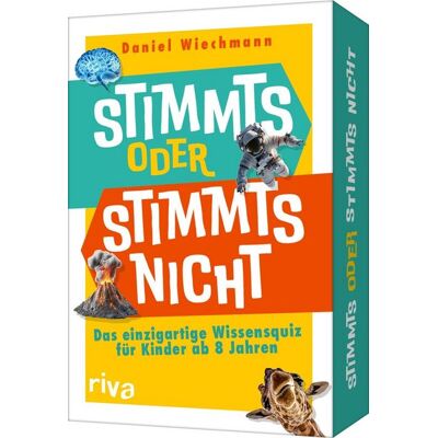 Riva Stimmts oder stimmts nicht? – Das einzigartige Wissensquiz für Kinder ab 8 Jahren Riva Stimmts oder stimmts nicht? – Das einzigartige Wissensquiz für Kinder ab 8 Jahren