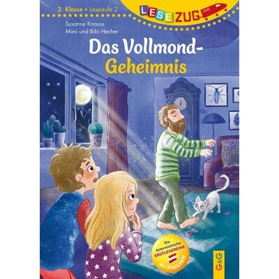 G&G Verlag, Kinder- und Jugendbuch LESEZUG/2. Klasse – Lesestufe 2: Das Vollmond-Geheimnis G&G Verlag, Kinder- und Jugendbuch LESEZUG/2. Klasse – Lesestufe 2: Das Vollmond-Geheimnis