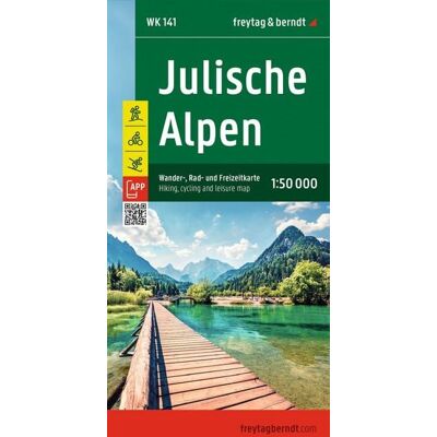 KOMPASS freytag und berndt freytag & berndt Wanderkarte WK 141 Julische Alpen 1:50.000 KOMPASS freytag und berndt freytag & berndt Wanderkarte WK 141 Julische Alpen 1:50.000
