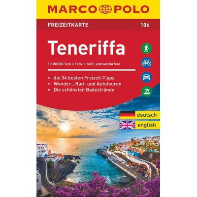 MairDuMont MARCO POLO Freizeitkarte Teneriffa 1:100 000 MairDuMont MARCO POLO Freizeitkarte Teneriffa 1:100 000