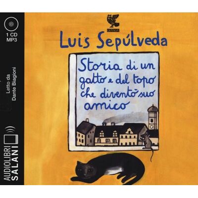 Salani Storia di un gatto e del topo che diventò suo amico letto da Dante Biagioni. Audiolibro. CD Audio formato MP3 Salani Storia di un gatto e del topo che diventò suo amico letto da Dante Biagioni. Audiolibro. CD Audio formato MP3