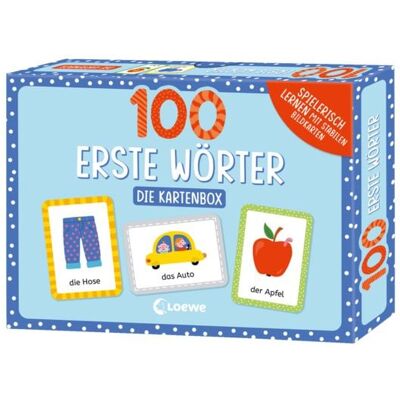 Loewe 100 erste Wörter - Die Kartenbox Loewe 100 erste Wörter - Die Kartenbox