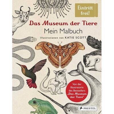 Prestel Das Museum der Tiere. Mein Malbuch Prestel Das Museum der Tiere. Mein Malbuch