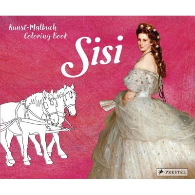 Prestel Kunst-Malbuch - Coloring Book Sisi Prestel Kunst-Malbuch - Coloring Book Sisi