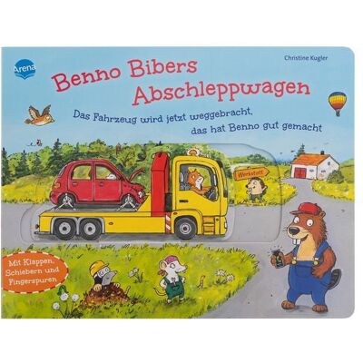 Arena Benno Bibers Abschleppwagen. Das Fahrzeug wird jetzt weggebracht, das hat Benno gut gemacht Arena Benno Bibers Abschleppwagen. Das Fahrzeug wird jetzt weggebracht, das hat Benno gut gemacht