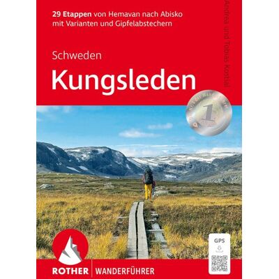 Rother Bergverlag ROTHER Wanderführer Schweden: Kungsleden Rother Bergverlag ROTHER Wanderführer Schweden: Kungsleden