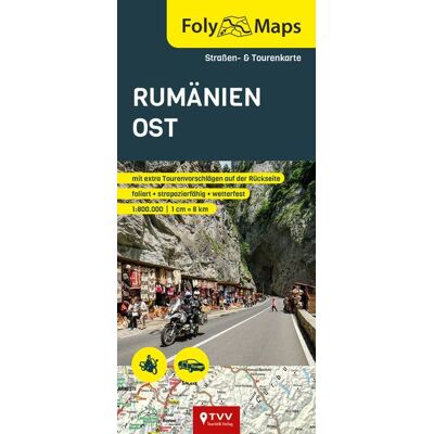 TVV Touristik-Verlag GmbH FolyMap Rumänien Ost TVV Touristik-Verlag GmbH FolyMap Rumänien Ost