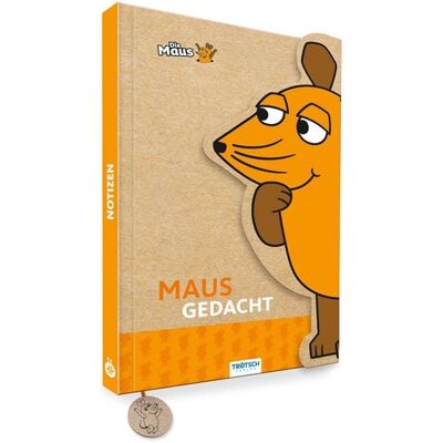 Trötsch Verlag GmbH & Co. KG Trötsch Die Maus Notizbuch mit Klappe Maus Trötsch Verlag GmbH & Co. KG Trötsch Die Maus Notizbuch mit Klappe Maus