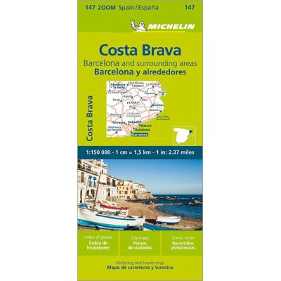 Michelin Costa Brava, Barcelona und Umgebung Michelin Costa Brava, Barcelona und Umgebung