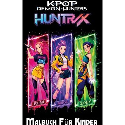 Bunnag Stud K-Pop Demon Hunters Malbuch für Kinder Bunnag Stud K-Pop Demon Hunters Malbuch für Kinder
