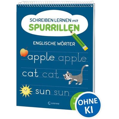 Loewe Schreiben lernen mit Spurrillen - Englische Wörter Loewe Schreiben lernen mit Spurrillen - Englische Wörter