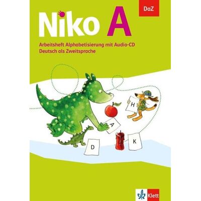 Klett Schulbuchverlag Niko A. DaZ - Deutsch als Zweitsprache. Arbeitsheft Alphabetisierung mit Audio-CD Klett Schulbuchverlag Niko A. DaZ - Deutsch als Zweitsprache. Arbeitsheft Alphabetisierung mit Audio-CD