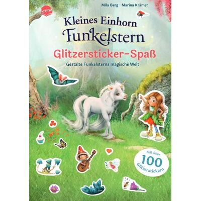 Arena Kleines Einhorn Funkelstern. Glitzersticker-Spaß. Gestalte Funkelsterns magische Welt Arena Kleines Einhorn Funkelstern. Glitzersticker-Spaß. Gestalte Funkelsterns magische Welt