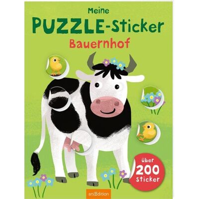arsedition Meine Puzzle-Sticker – Bauernhof arsedition Meine Puzzle-Sticker – Bauernhof