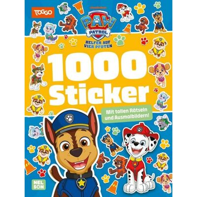 Nelson PAW Patrol Mitmachbuch: 1000 Sticker Nelson PAW Patrol Mitmachbuch: 1000 Sticker