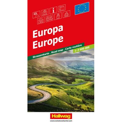 Hallwag Strassenkarte Europa 1:3,6 Mio. Hallwag Strassenkarte Europa 1:3,6 Mio.