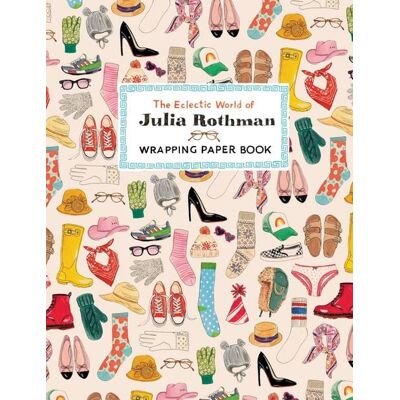 Workman The Eclectic World of Julia Rothman Wrapping Paper Book Workman The Eclectic World of Julia Rothman Wrapping Paper Book