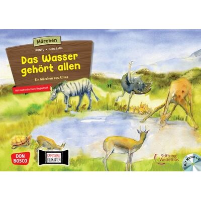 Don Bosco Das Wasser gehört allen. Ein Märchen aus Afrika, m. Audio-CD. Kamishibai Bildkartenset Don Bosco Das Wasser gehört allen. Ein Märchen aus Afrika, m. Audio-CD. Kamishibai Bildkartenset