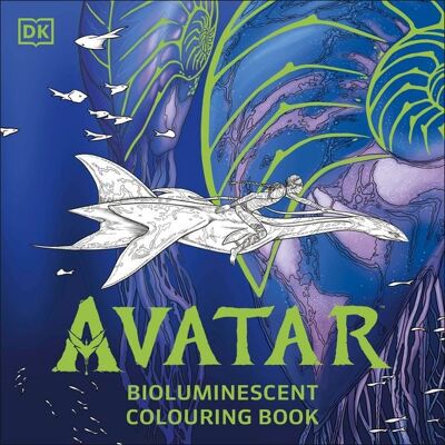 Dorling Kindersley Avatar Bioluminescent Colouring Book Dorling Kindersley Avatar Bioluminescent Colouring Book