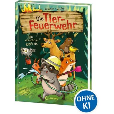 Loewe Die Tier-Feuerwehr (Band 1) - Ein Waschbär greift ein Loewe Die Tier-Feuerwehr (Band 1) - Ein Waschbär greift ein
