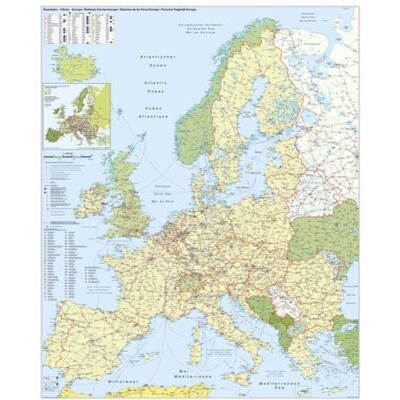 Stiefel Eurocart Europa-Eisenbahn-Fähren Stiefel Eurocart Europa-Eisenbahn-Fähren