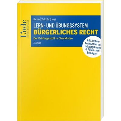 Linde Lern- und Übungssystem Bürgerliches Recht Linde Lern- und Übungssystem Bürgerliches Recht
