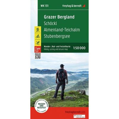 KOMPASS freytag und berndt Freytag & berndt Wanderkarte WK 131 Grazer Bergland, Schöckl - Almenland-Teichalm - Stubenbergsee 1:50.000 KOMPASS freytag und berndt Freytag & berndt Wanderkarte WK 131 Grazer Bergland, Schöckl - Almenland-Teichalm - Stubenbergsee 1:50.000