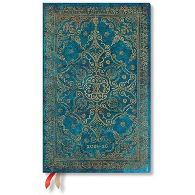 Workman Paperblanks 2025-2026 Azure Equinoxe 18-Month Planner Flexis Maxi Vertical Elastic Band 224 Pg 80 GSM Workman Paperblanks 2025-2026 Azure Equinoxe 18-Month Planner Flexis Maxi Vertical Elastic Band 224 Pg 80 GSM