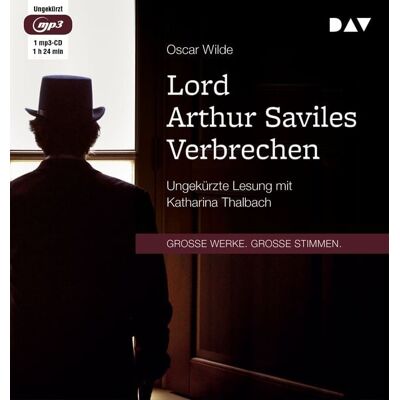 Der Audio Verlag Lord Arthur Saviles Verbrechen Der Audio Verlag Lord Arthur Saviles Verbrechen