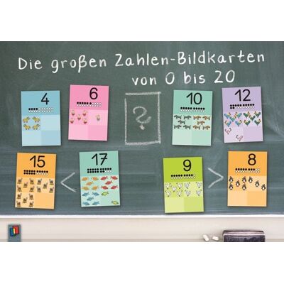 Verlag an der Ruhr Die großen Zahlen-Bildkarten von 0 bis 20 Verlag an der Ruhr Die großen Zahlen-Bildkarten von 0 bis 20