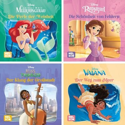 Nelson 4er-Set Maxi-Mini 48: Disney Prinzessin Nelson 4er-Set Maxi-Mini 48: Disney Prinzessin