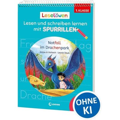Loewe Leselöwen - Lesen und schreiben lernen mit Spurrillen - Notfall im Drachenpark Loewe Leselöwen - Lesen und schreiben lernen mit Spurrillen - Notfall im Drachenpark
