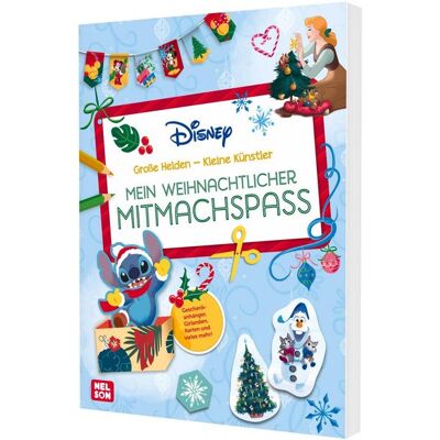 Nelson Disney Kreative Beschäftigung: Mein weihnachtlicher Mitmachspaß Nelson Disney Kreative Beschäftigung: Mein weihnachtlicher Mitmachspaß