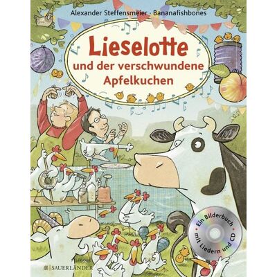Fischer Sauerländer Lieselotte und der verschwundene Apfelkuchen Buch mit CD Fischer Sauerländer Lieselotte und der verschwundene Apfelkuchen Buch mit CD
