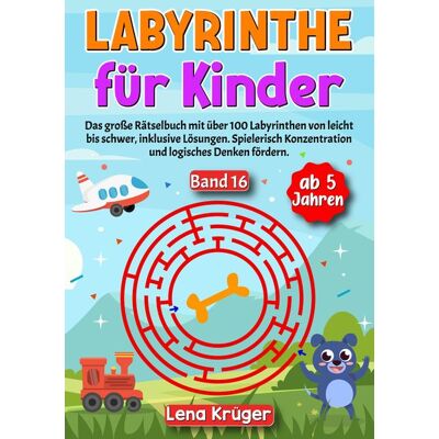 Tredition Labyrinthe für Kinder ab 5 Jahren - Band 16 Tredition Labyrinthe für Kinder ab 5 Jahren - Band 16