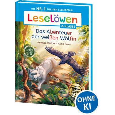 Loewe Leselöwen 2. Klasse - Das geheime Leben der Tiere - Das Abenteuer der weißen Wölfin Loewe Leselöwen 2. Klasse - Das geheime Leben der Tiere - Das Abenteuer der weißen Wölfin