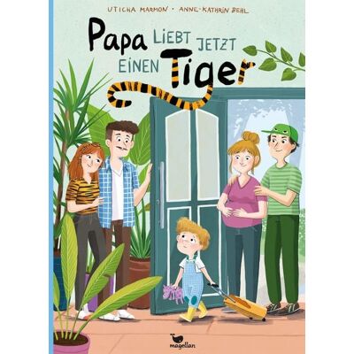 Magellan Papa liebt jetzt einen Tiger Magellan Papa liebt jetzt einen Tiger