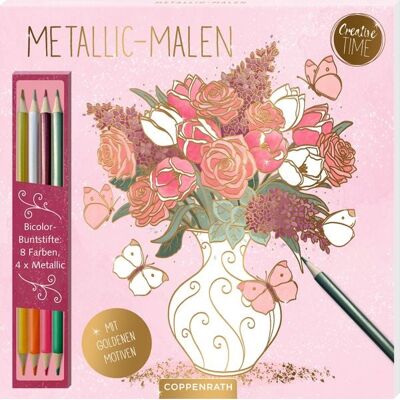 Garden Glory - Kreativ-Malblock - Coloring set Garden Glory - Kreativ-Malblock - Coloring set