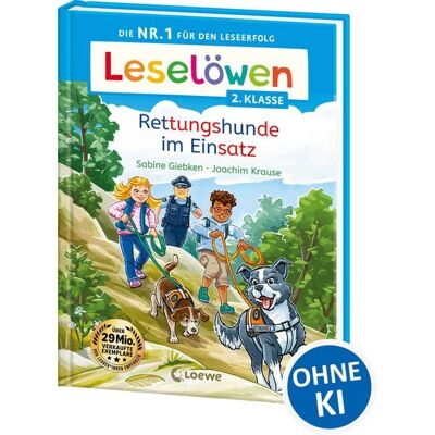 Loewe Leselöwen 2. Klasse - Rettungshunde im Einsatz Loewe Leselöwen 2. Klasse - Rettungshunde im Einsatz