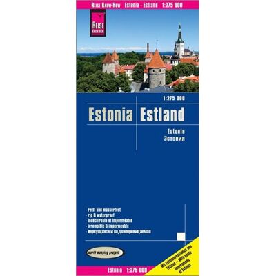 Reise Know-How Verlag Peter Rump GmbH Reise Know-How Landkarte Estland / Estonia (1:275.000) Reise Know-How Verlag Peter Rump GmbH Reise Know-How Landkarte Estland / Estonia (1:275.000)
